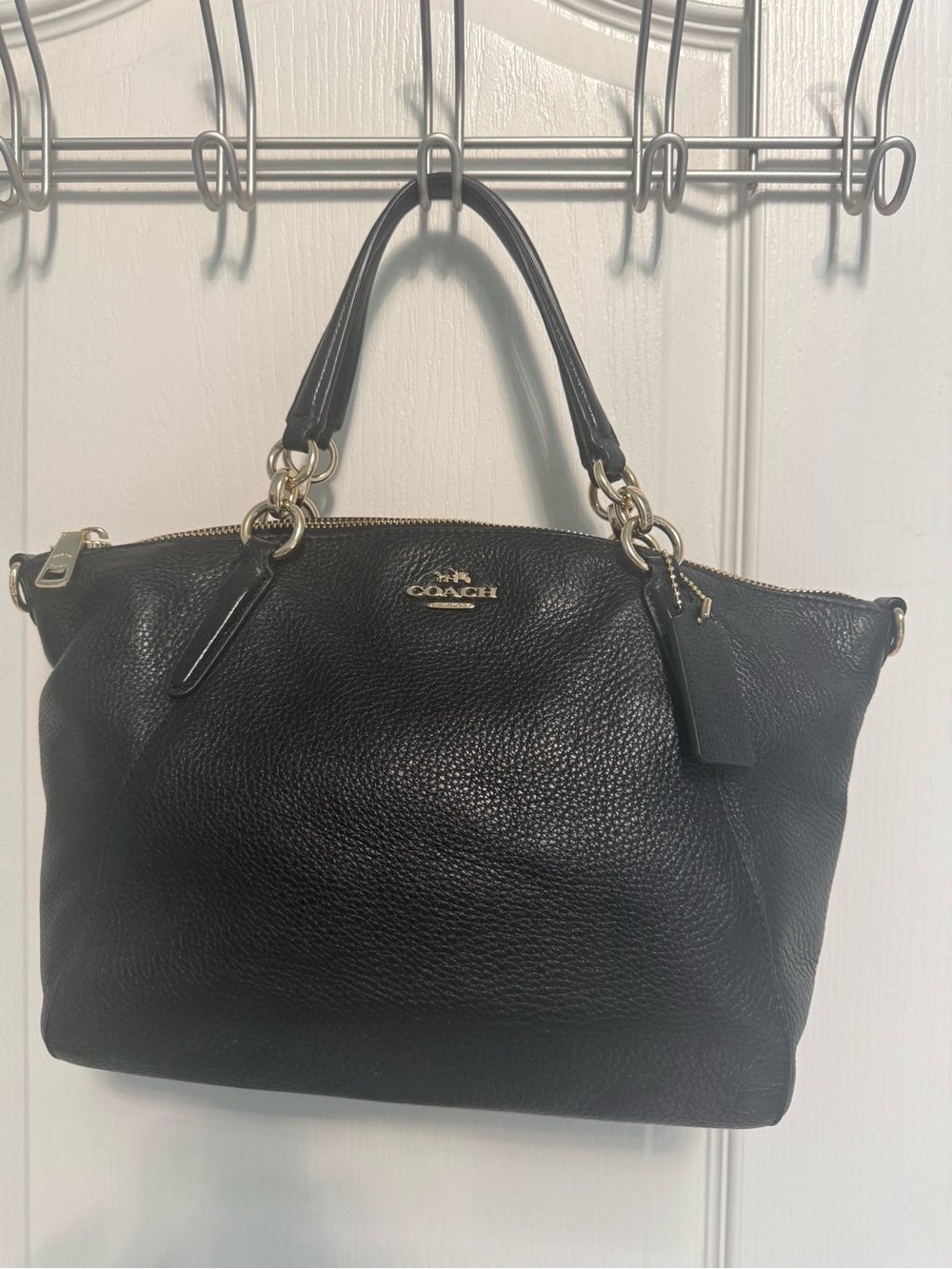 Black Coach handbag